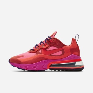 Pantofi Casual Nike Air Max 270 React Dama Rosii Roz Rosii Rosii Deschis | EHZS-90475